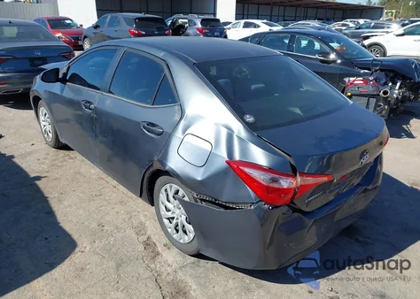 2018 Toyota Corolla Le from USA, damaged, VIN 5YFBURHEXJP852350
